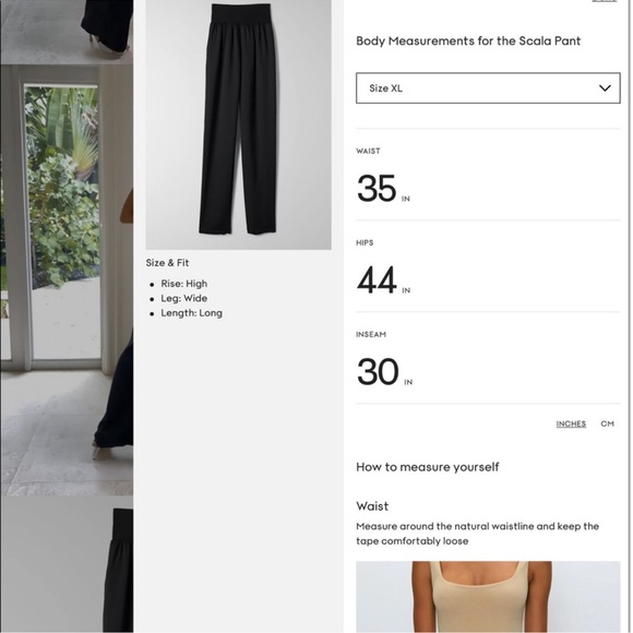 Aritzia High-rise woven Babaton Scala Pant XL 💖 - Picture 11 of 13
